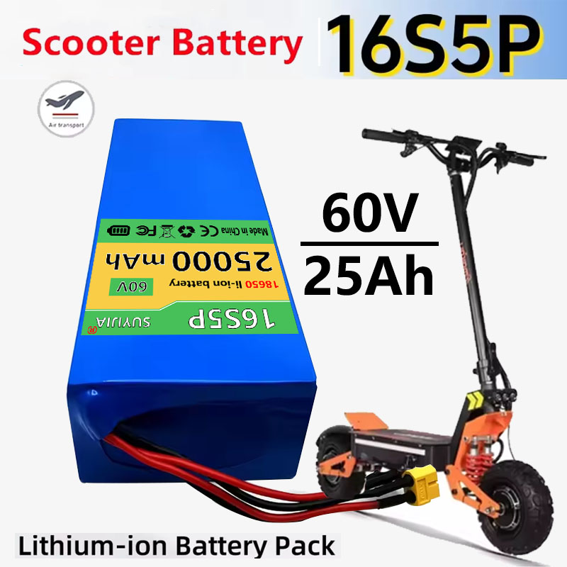 Batería Recargable De Iones De - 60V 30Ah Electric Scooter Battery ulasan dan harga