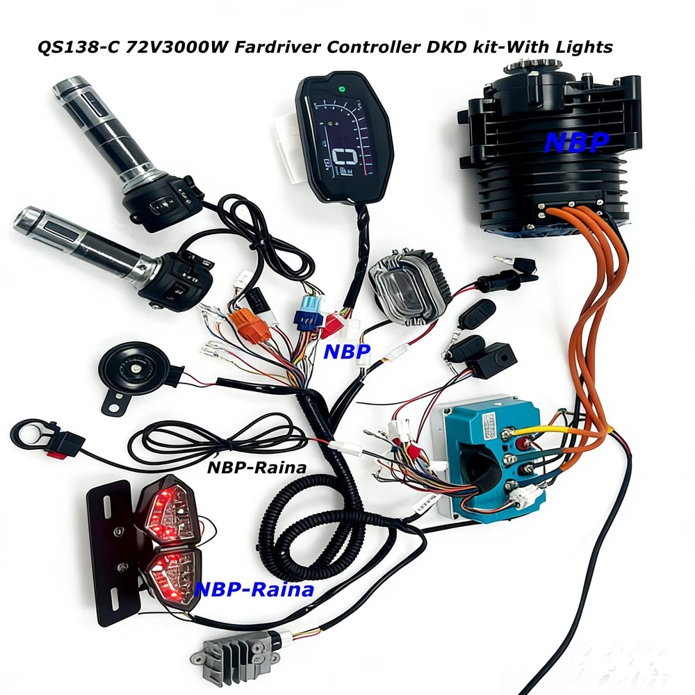 72V 3000W Mid Drive Motor Kit  - Mid Drive Motor Kit 72V 3000W ulasan dan harga