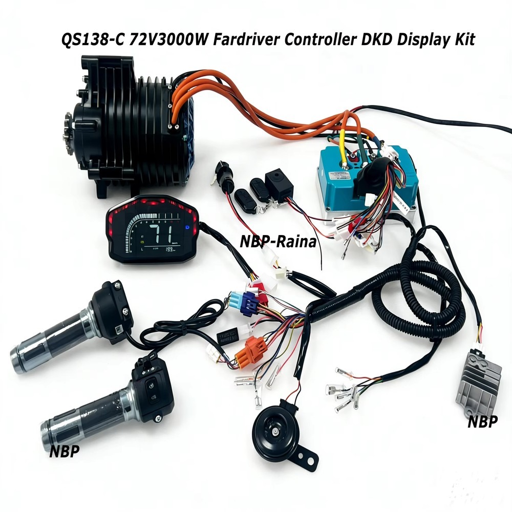 72V 3000W Mid Drive Motor Kit  - Mid Drive Motor Kit 72V 3000W ulasan dan harga