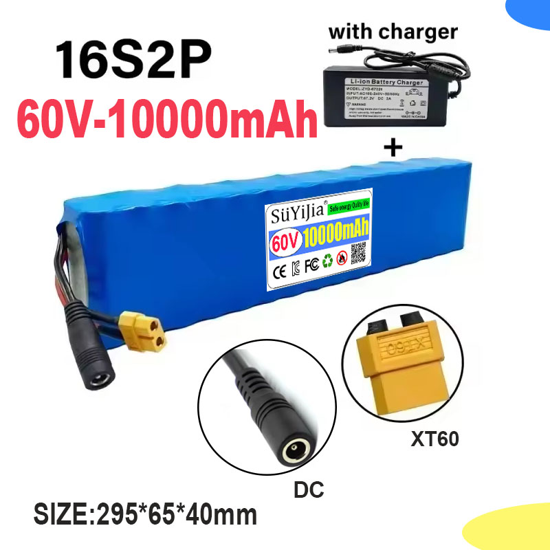 60V 16S2P 18650 Lithium-ion Ba - 60V 30Ah Electric Scooter Battery ulasan dan harga